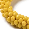 Crochet Glass Beads Braided Stretch Bracelet BJEW-S144-002E-13-2