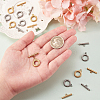 10Set 2 Colors Ion Plating(IP) 304 Stainless Steel Toggle Clasps STAS-CJ0001-205-5