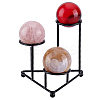 Alloy Crystal Ball Holders ODIS-WH0078-97EB-1
