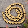 Electroplated Buddha Non-magnetic Synthetic Hematite Bead Strands G-E295-12B-2