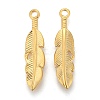 304 Stainless Steel Pendants STAS-K213-04A-G-1