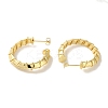 Rack Plating Brass Stud Earrings EJEW-P272-05G-2