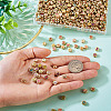 500Pcs 5 Styles Plating Opaque Acrylic Beads OACR-TA0003-60-7