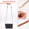 Zinc Alloy Curb Chain Crossbody Bag Straps DIY-WH0430-124A-3