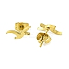 Cute Little Animal Theme 304 Stainless Steel Stud Earrings EJEW-B041-04I-G-2