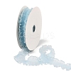 20 Yards Polyester Pleated Elastic Lace Trim SRIB-M015-01E-1
