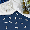 180Pcs 3-Hole Iron Grade A Rhinestone Bridge Spacers RB-BBC0001-04S-4