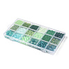 DIY 18 Style Resin & Acrylic Beads Jewelry Making Finding Kit DIY-NB0012-04E-2
