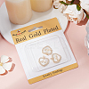 6Pcs Brass Micro Pave Clear Cubic Zirconia Pendants KK-BBC0016-05-6