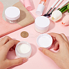 8Pcs Transparent Plastic Empty Portable Facial Cream Jar CON-CP0001-015A-3