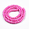 Handmade Polymer Clay Beads Strands CLAY-N010-074-07-2
