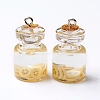 Imitation Food Resin Pendants RESI-CJC0001-49F-1