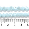 Opaque Glass Beads Stands EGLA-A035-P6mm-B10-4