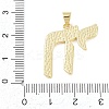Brass Enamel Pendants KK-C170-12A-G-3