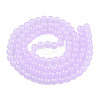 Imitation Jade Glass Beads Strands DGLA-S076-8mm-27-01-3