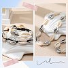 80Pcs Electroplated Natural Cowrie Shell Beads BSHE-LT0001-06P-7