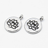 Tibetan Style Alloy Pendants TIBE-S301-015AS-NR-1