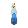 Alloy Enamel Pendants ENAM-S023-01G-I-2