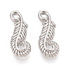 304 Stainless Steel Pendants STAS-N114-52P-1