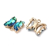 Brass with Glass Pendants FIND-Z020-02A-2