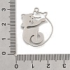 201 Stainless Steel Pendants STAS-S176-20P-3