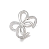 304 Stainless Steel Open Cuff Rings for Women RJEW-A079-02B-P-4
