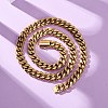 12MM 304 Stainless Steel Cuban Link Chain Necklaces for Unisex NJEW-K295-02C-G-2