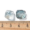 Baking Paint Transparent Glass Beads GLAA-C035-01A-3