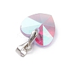 10Pcs Glass Pendants PALLOY-JF03119-02-5