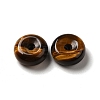 Natural Tiger Eye European Pendants G-M397-01G-2