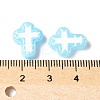 Baking Paint Glass Enamel Beads BLOW-D300-06B-4