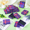 Rectangle Paper Jewelry Set Storage Boxes with Bowknot CON-TAC0014-04B-5