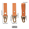 Tactical PU Leather Molle Hooks FIND-WH0110-196B-2