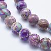 Natural Imperial Jasper Beads Strands X-G-I122-10mm-15-3