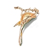 Magpie Bird Enamel Pins JEWB-F042-02B-G-2
