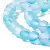 Synthetic Moonstone Beads Strands G-E573-01A-12-4