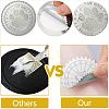 34 Sheets Silver Foil Embossed PET Picture Sticker DIY-WH0528-018-3