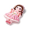 Cartoon Girls Opaque Resin Decoden Cabochons RESI-S392-04A-04-2