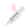 Lipstick Shape Empty Tube Black Ink Ballpoint Pens DIY-H123-A01-1