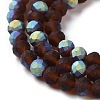 Imitation Jade Glass Beads Strands EGLA-YW0003-19B-02-4