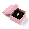Square Cardboard Ring Boxes LS-X1-CBOX-S020-02-3