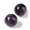 Natural Amethyst No Hole Sphere Beads G-K353-04C-03-2