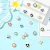 20Pcs 5 Styles Evil Eye Theme Alloy Enamel Beads FIND-YW0008-25-4