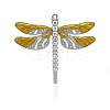Alloy Enamel Dragonfly Big Pendants LS-ENAM-L034-08P-1