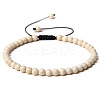 Adjustable Women's White Jade Beaded Bracelet LS-CN3407-6-1