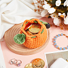 1Pc Tangerine Woolen Crochet Wallets AJEW-NB0005-93-4
