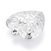 Textured Acrylic Pendants OACR-T030-38B-2