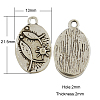 Tibetan Style Pendants TIBEP-GC023-AS-NR-1