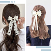 5Pcs 5 Colors Cloth Bowknot Hair Barrettes PHAR-SP0001-15-7