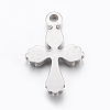 Tarnish Resistant 304 Stainless Steel Pendants STAS-E421-080P-2